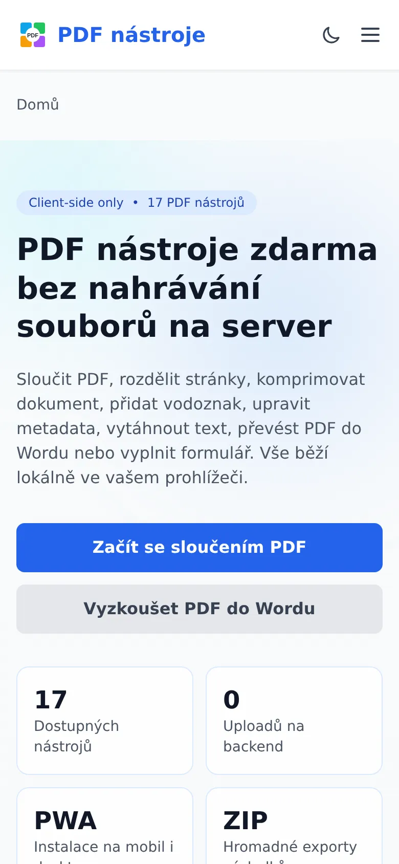 PDFzdarma.cz, telefon